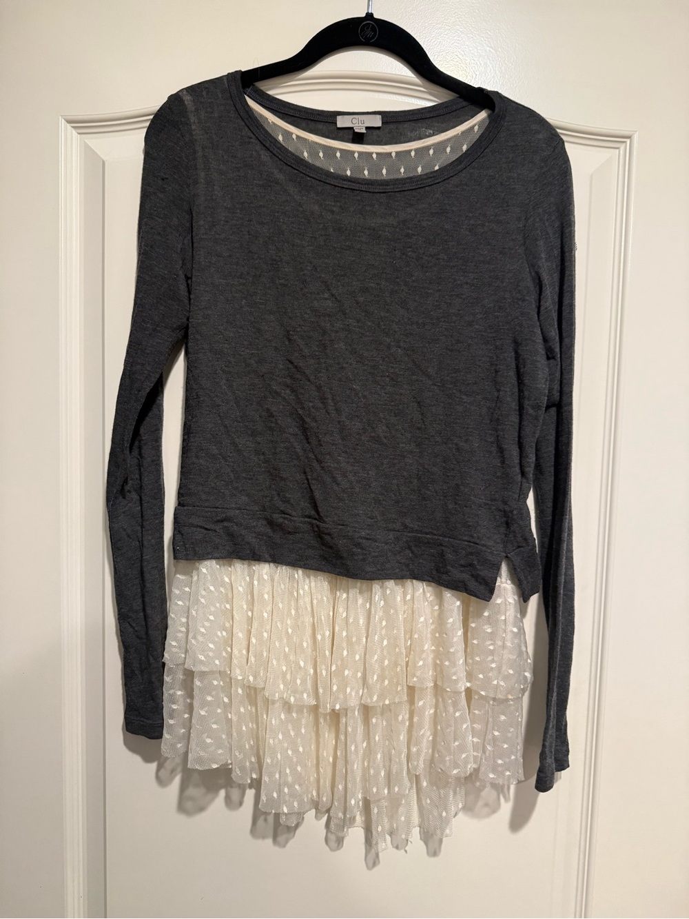 Clu Layered Top Lace XS